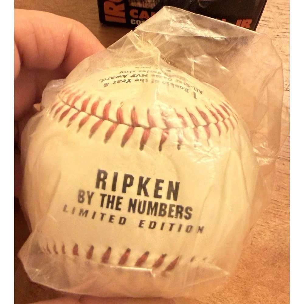 Cal Ripken Jr Ironman Commemorative Limited Edition‎ Baseball with Box & COA